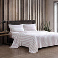 Queen Bed Sheets Cotton Flannel Bedding Set - Cozy, Brushed Comfort