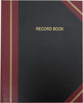 Record Book Professional Account Notebook - Durable Hardbound Record