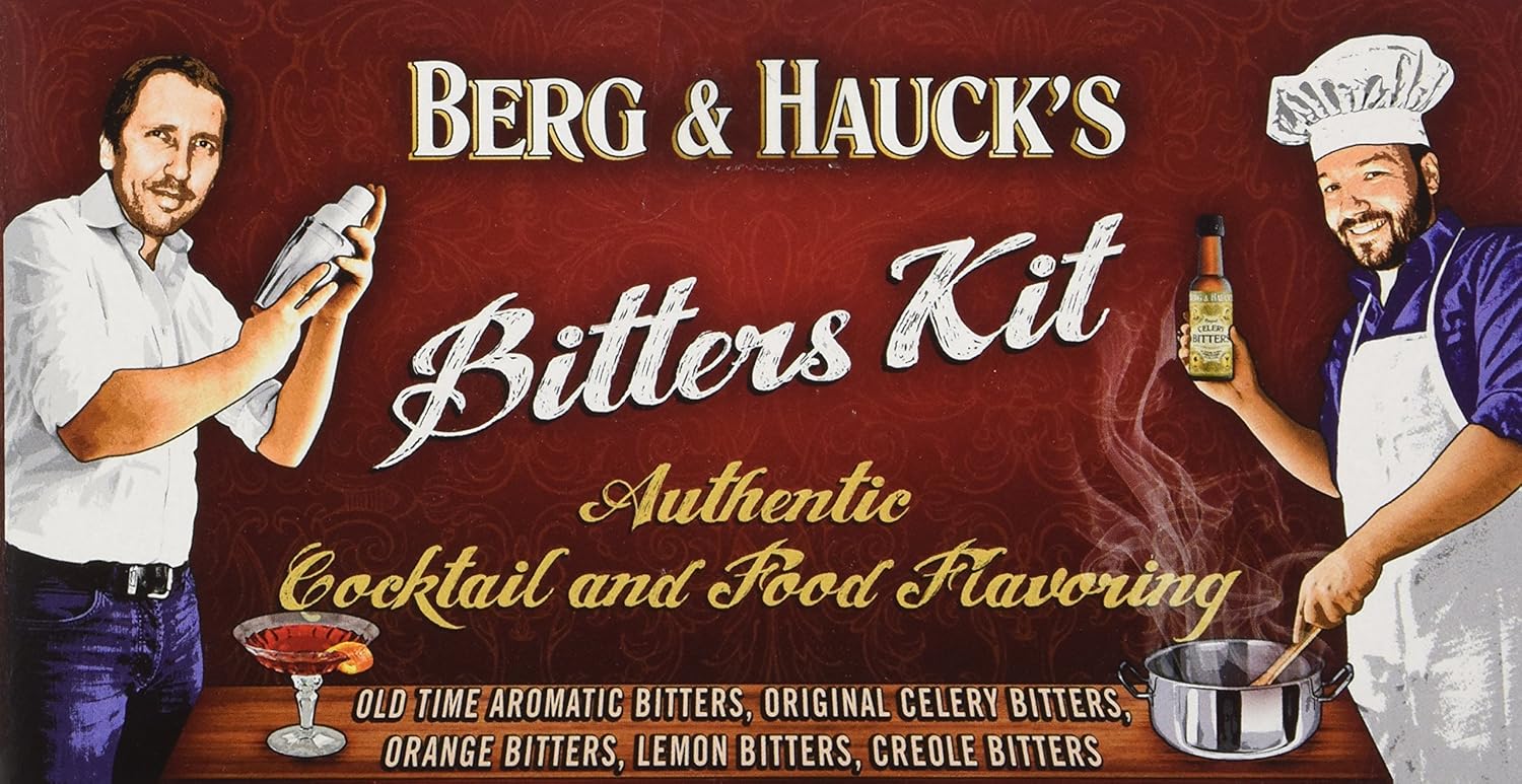 Berg & Hauck's 5-Pack Cocktail Bitters: Elevate Your Mixology!