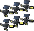 Bionic Floodlight Solar Light Outdoor - 3-Head Motion Sensor, 108 COB
