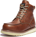 Pro Wedge 6 in Moc Soft Toe Work Boot for Men - All-Day Comfort