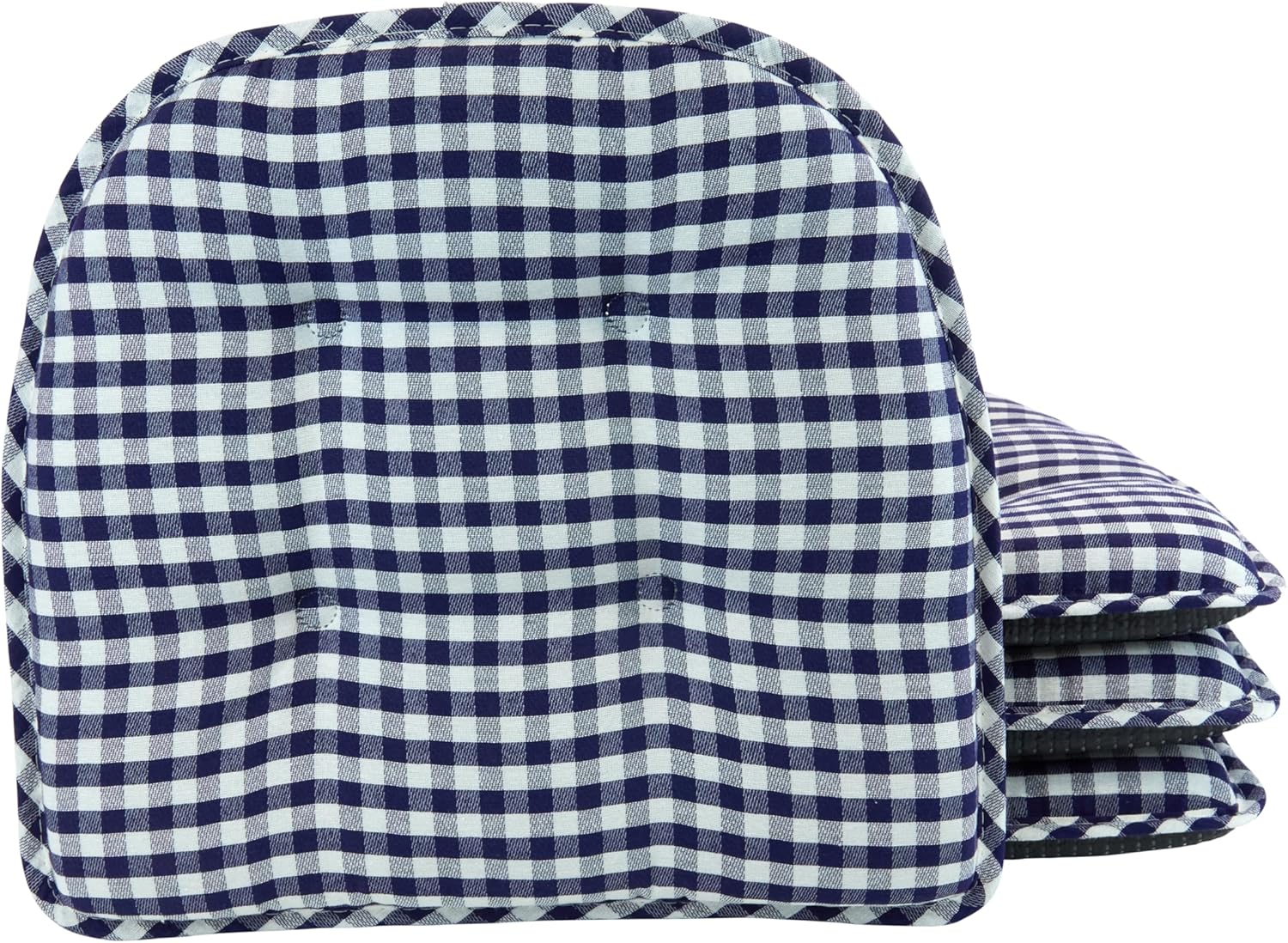 Klear Vu Omega Non-Slip Chair Cushions for Dining and Office