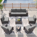 Kurapika 9 Pieces Patio Furniture Set for Ultimate Comfort