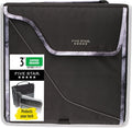 Five Star Zipper Binder 3 Inch D-Ring Binder with Removable Padded