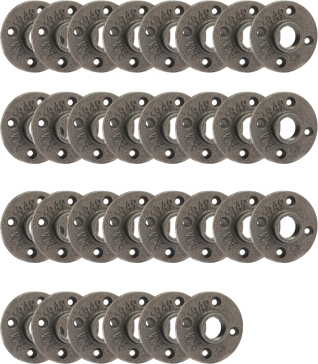 3/4 Heavy Duty Floor Flange for Industrial Vintage Style Projects