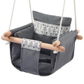 Secure Baby Swing Seat with Safety Belt - Indoor & Outdoor Swing