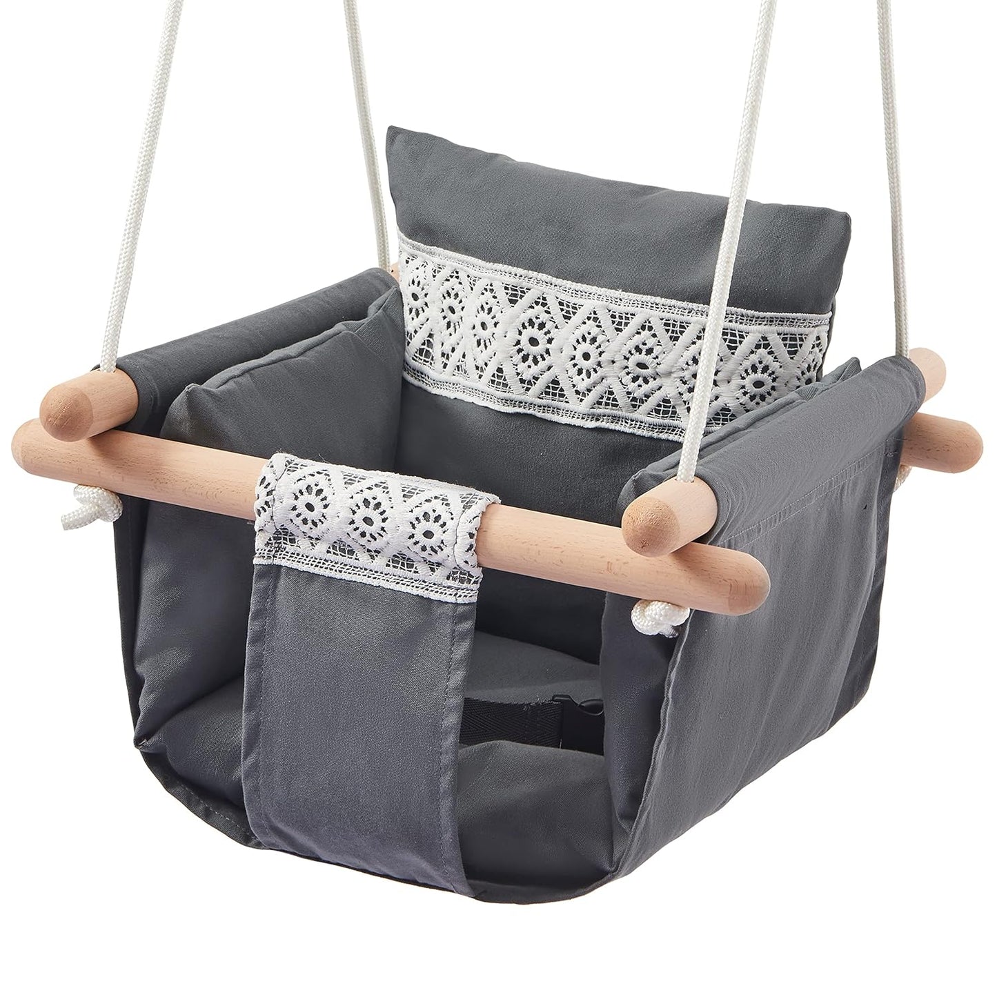 SUNDAYZE Secure Baby Swing - Indoor & Outdoor Fun!