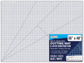 Self-Healing Cutting Mat 36in x 48in - Double-Sided White/Blue