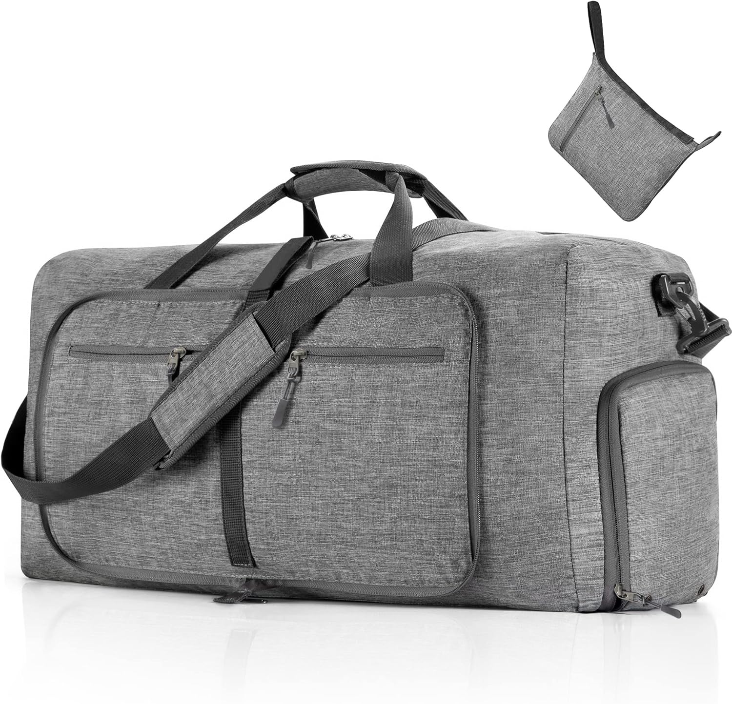 Foldable Travel Duffle Bag with Shoe Compartment for All Needs