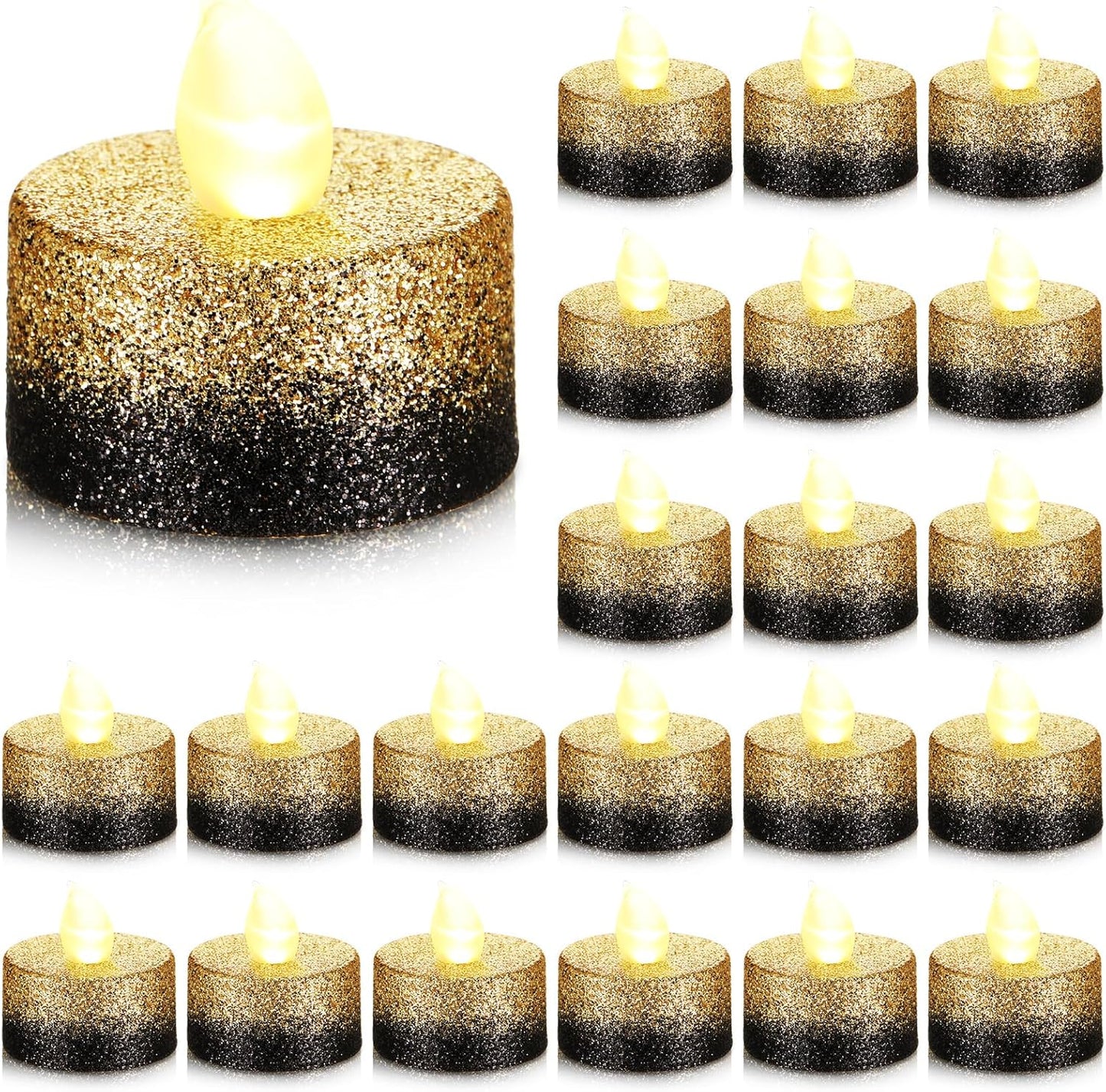 Flameless LED Tea Lights for Elegant Centerpieces and Decor