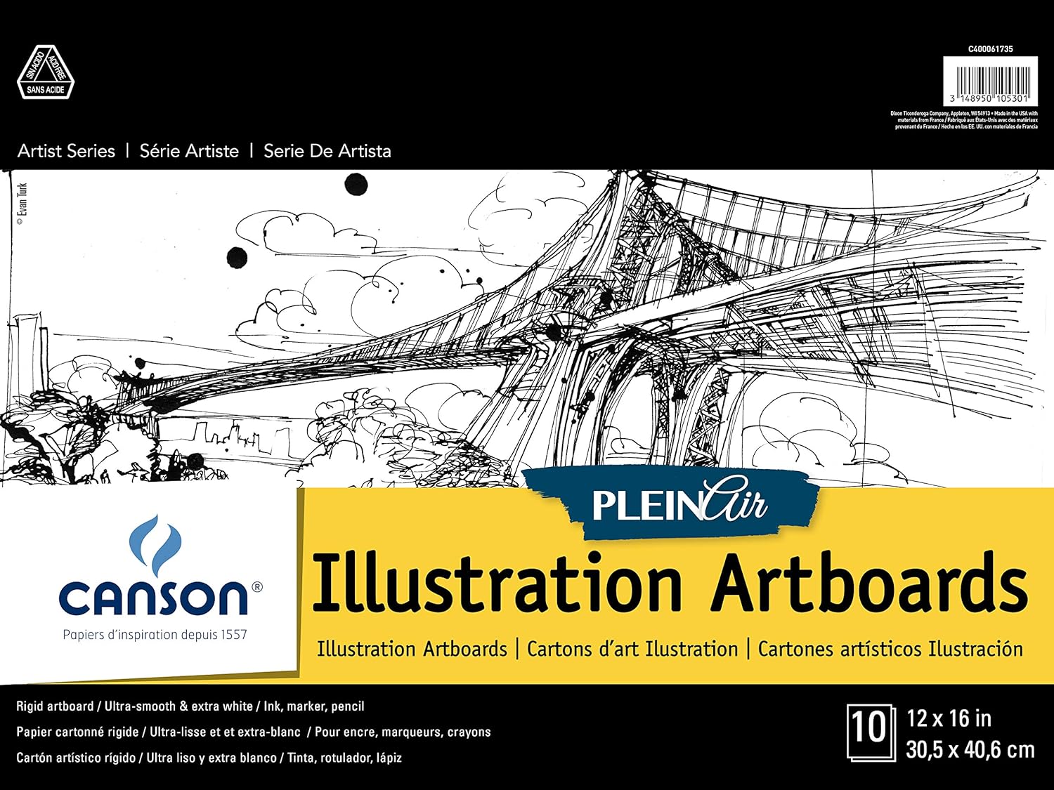 Canson Artist Series Plein Air Illustration Paper for Creativity