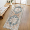 GENIMO 2x10 Runner Rug for Hallway - Machine Washable Vintage Look
