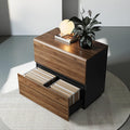 2 Drawer Lateral File Cabinet, 31w x 28h Wood Filing Cabinet - Compact