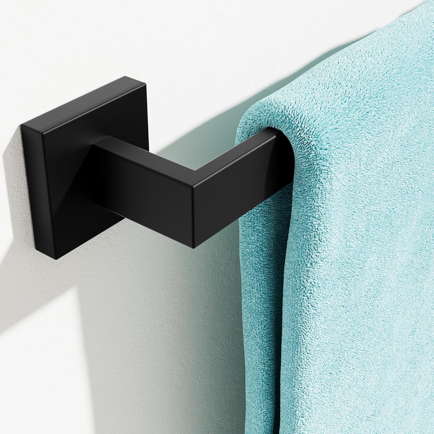 Alise Black Towel Bars for Bathroom - Durable SUS304 Steel