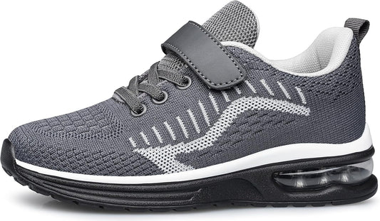 Anlarach Kids Athletic Running Shoes with Air Cushion Design