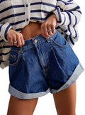 Womens Jean Shorts with Pockets for Summer Comfort and Style