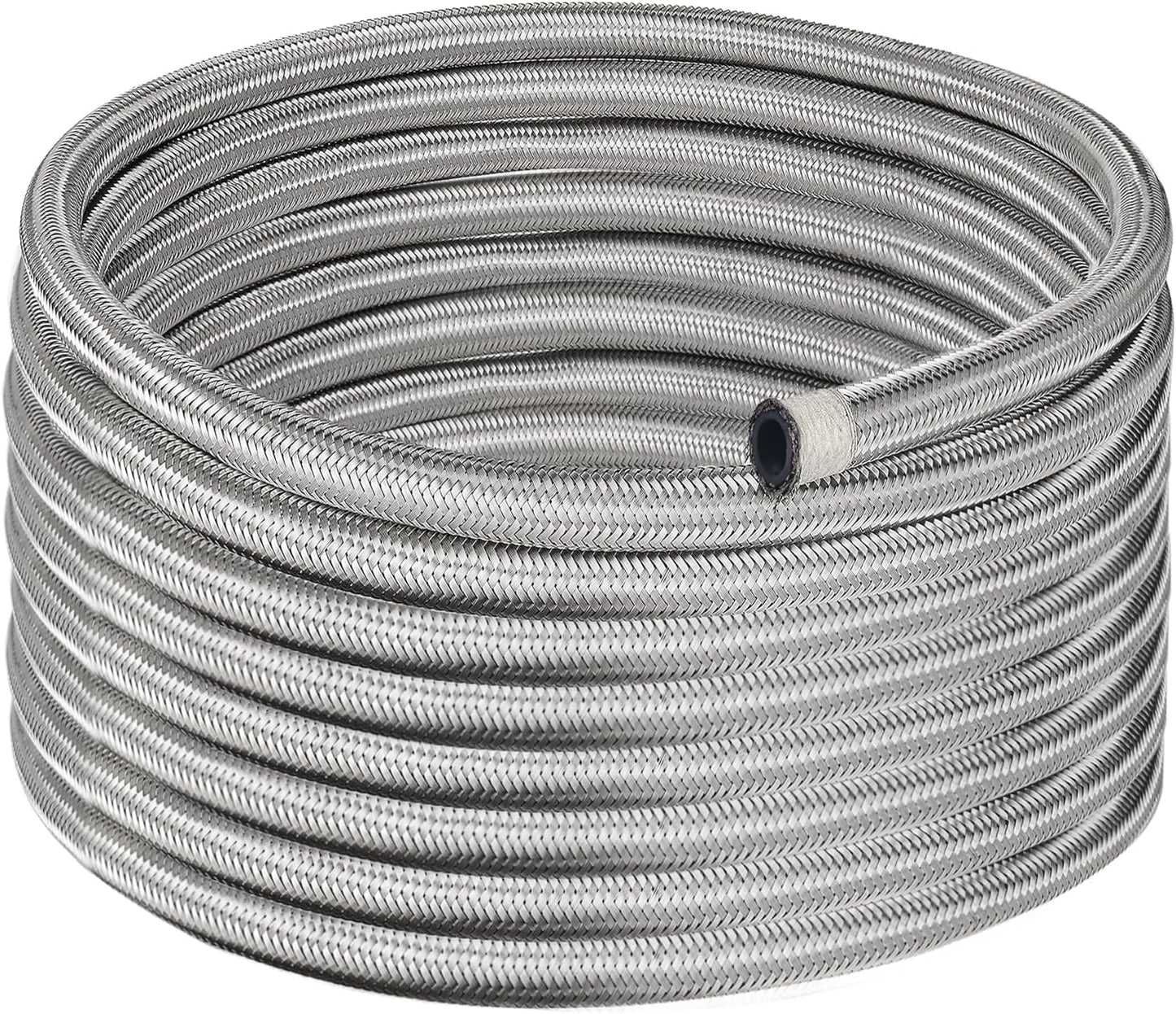8AN Braided Fuel Line by EVIL ENERGY - Durable 10FT Hose