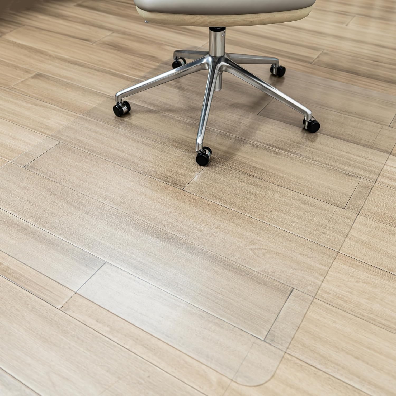 Non-Slip Hardwood Floor Chair Mat - 36x48 Milled Edge
