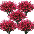 Spring Decoration Artificial Lavender Flowers Outdoors - Durable UV
