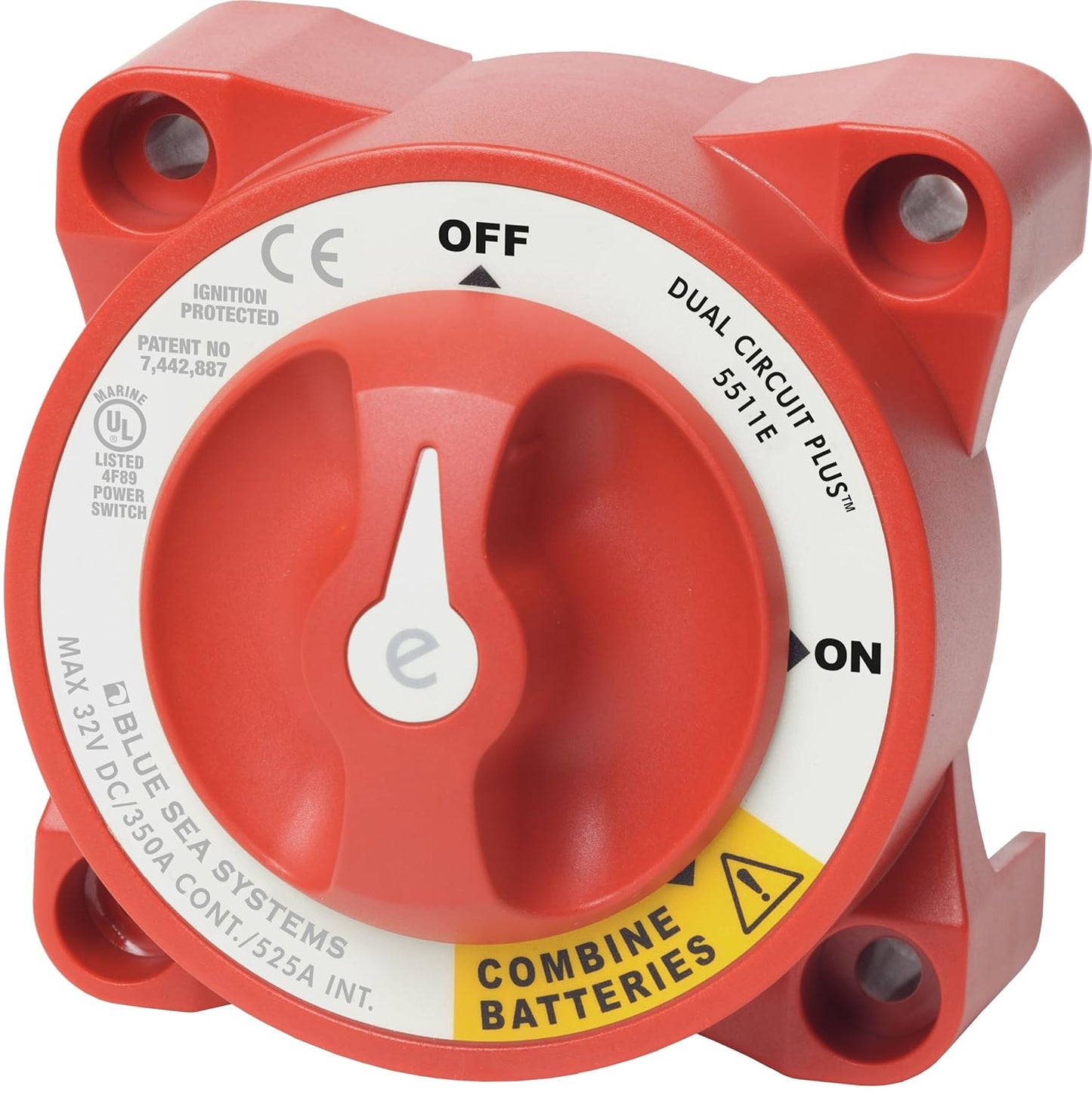 Blue Sea Systems 5511e e-Series Battery Switch for Boats