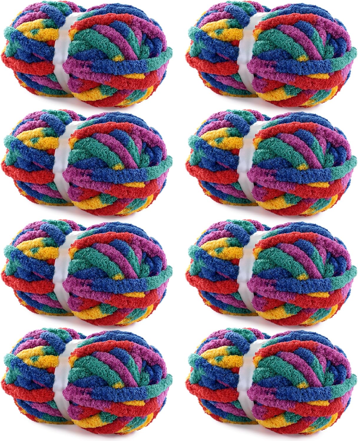 HOMBYS Super Bulky Giant Chunky Yarn for Cozy Knitting Projects
