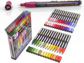 28 Wildflower Colors Acrylic Paint Pens Set 0.7mm Extra Fine Tip