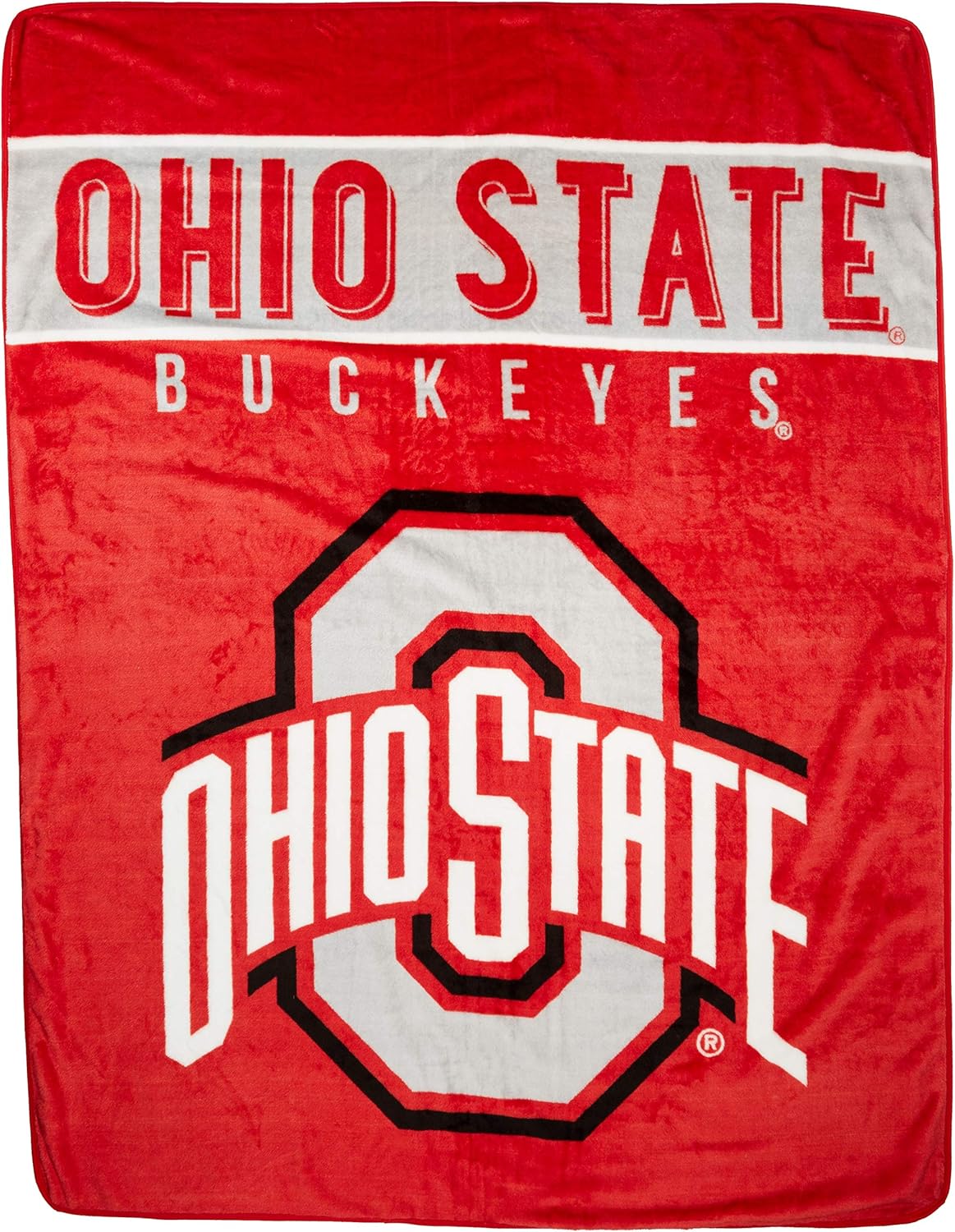 Northwest NCAA Unisex-Adult Raschel Throw Blanket for Fans