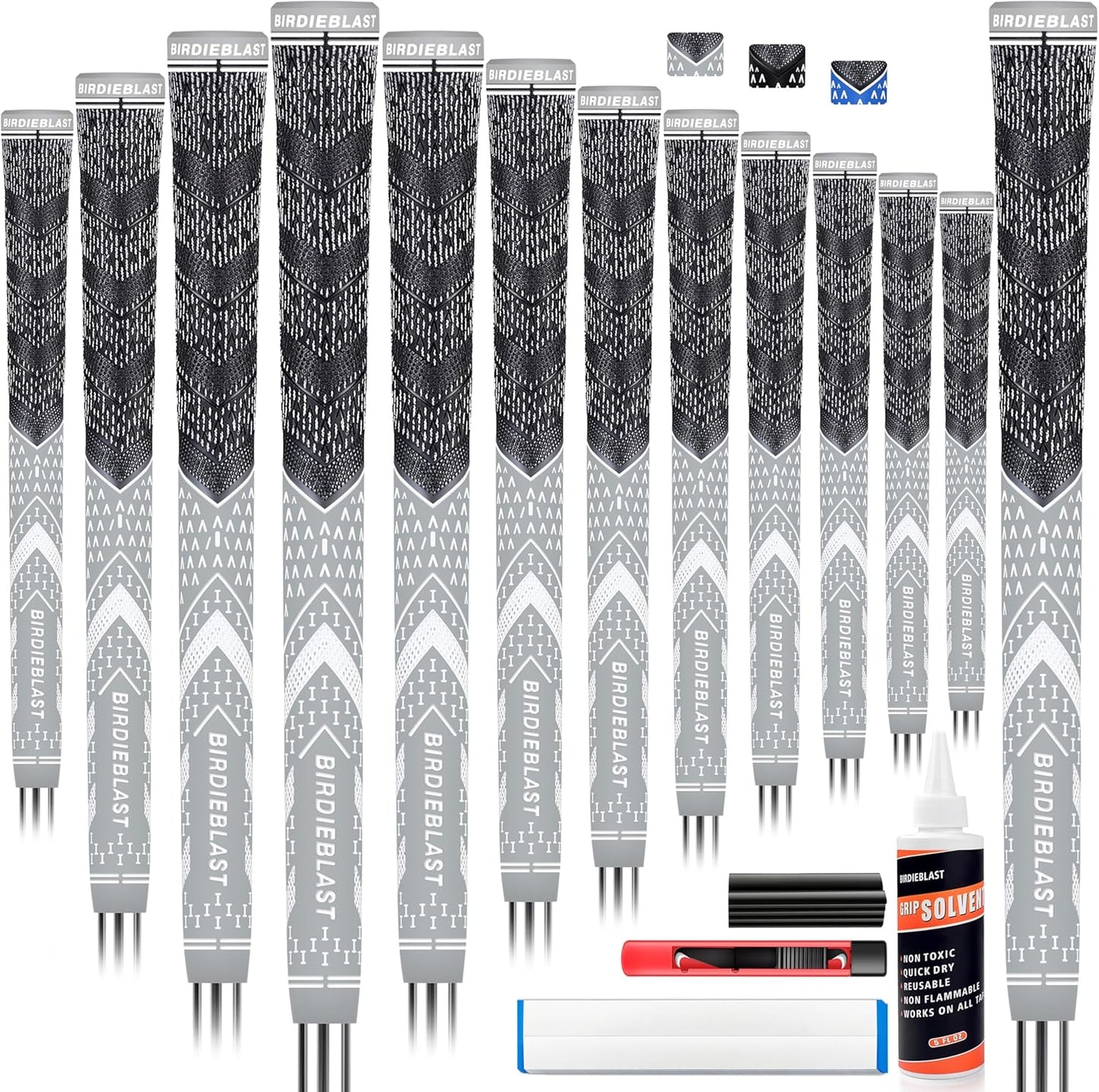BIRDIEBLAST All Weather Golf Grips Pack
