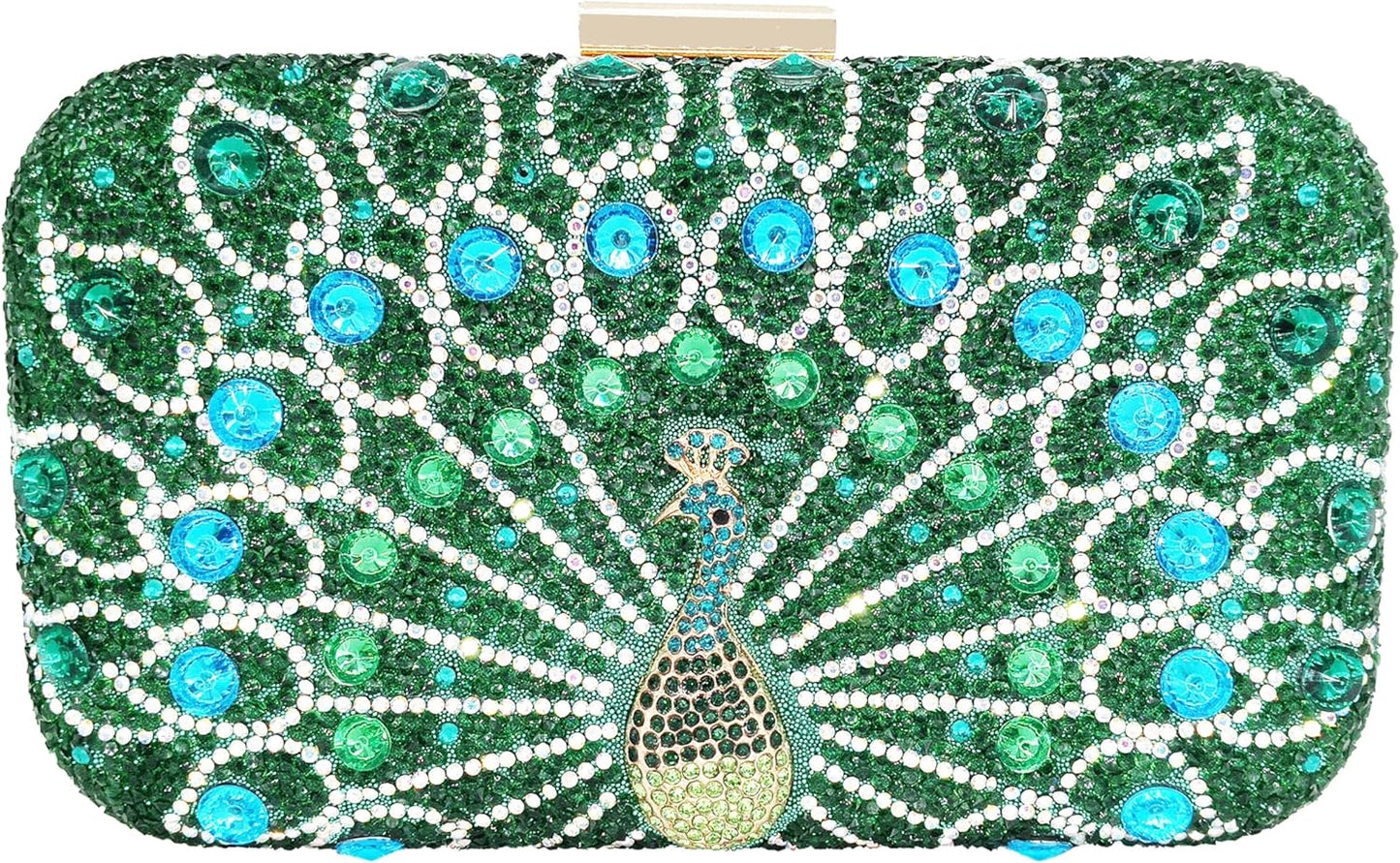 Rhinestone Clutch Purses for Women Evening Wedding Formal Bag