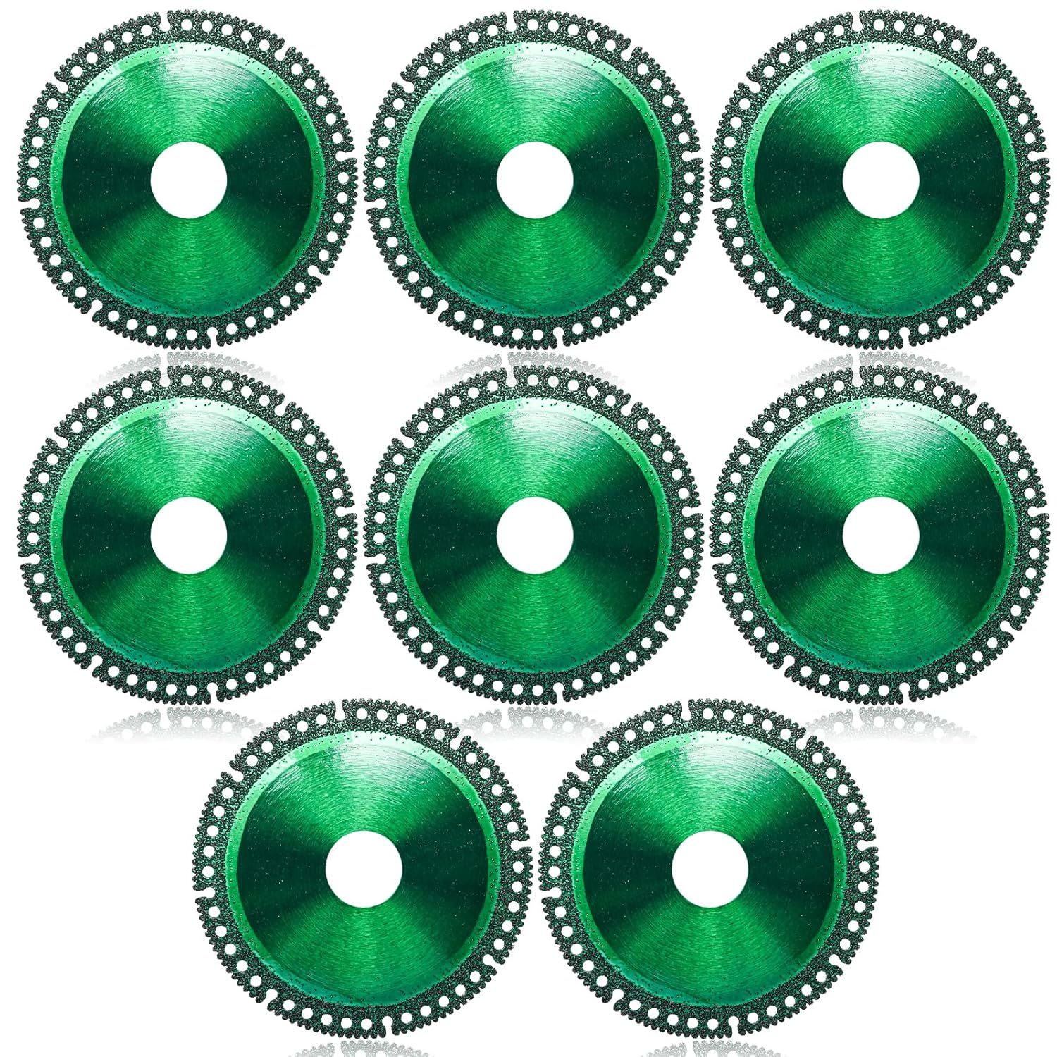 8 Pack Indestructible 4 Grinding Discs for Precision Cuts - WRINGKIT