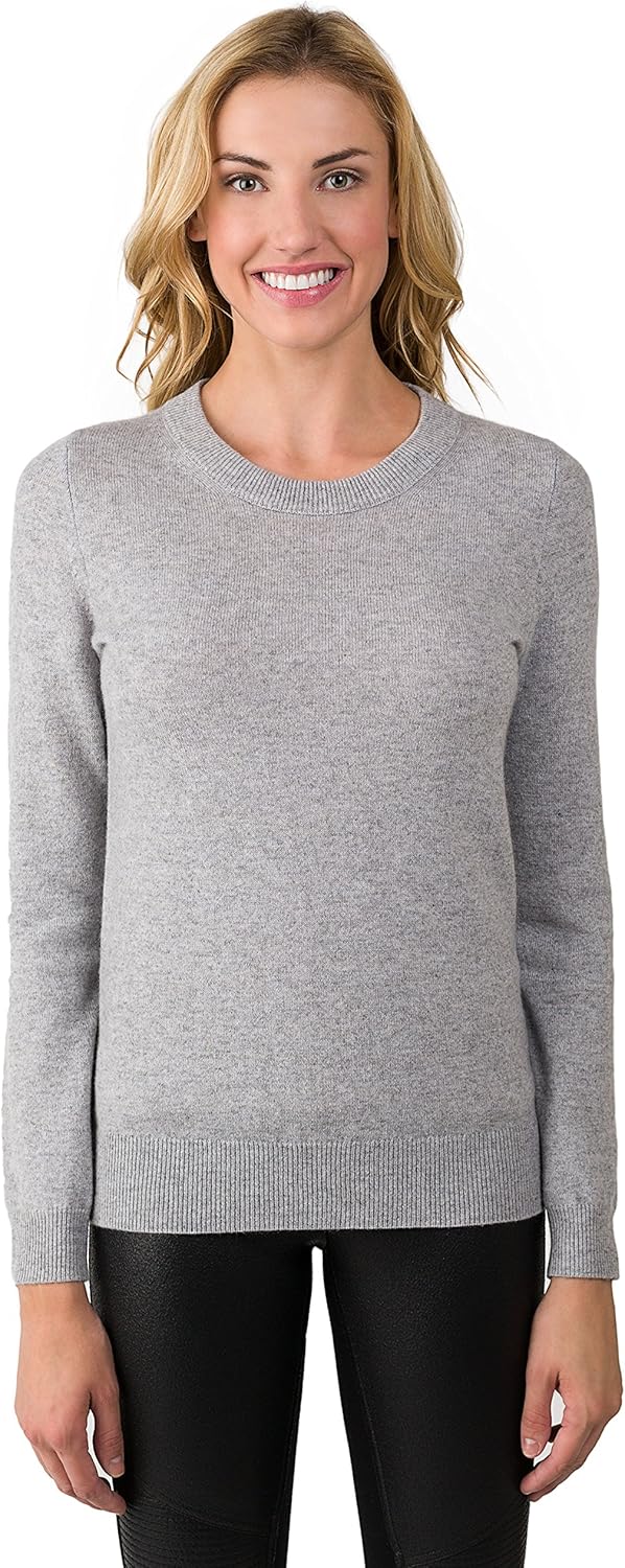JENNIE LIU Women's 100% Pure Cashmere Crew Neck Sweater Review