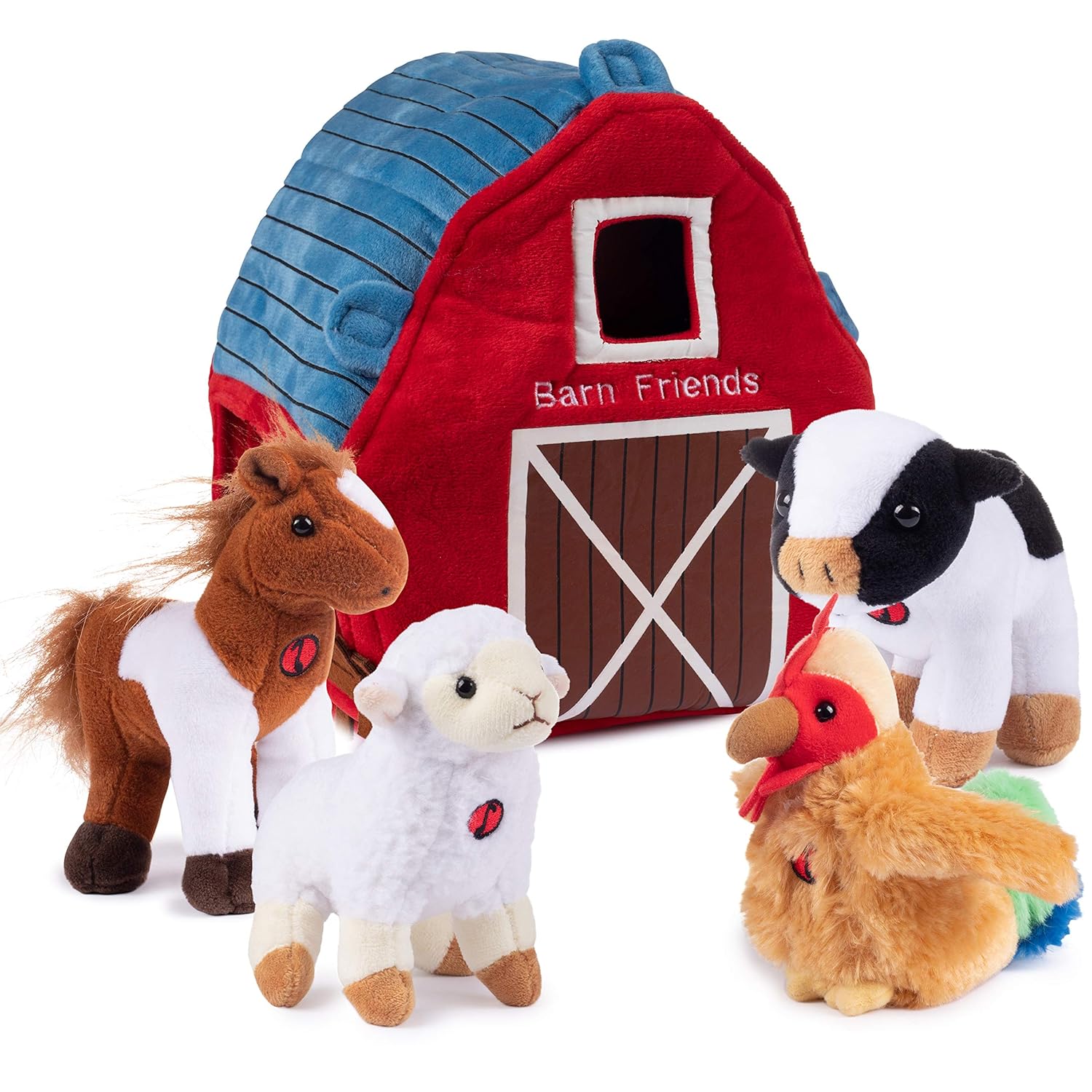 Interactive Farm Animals & Barn Set for Toddlers