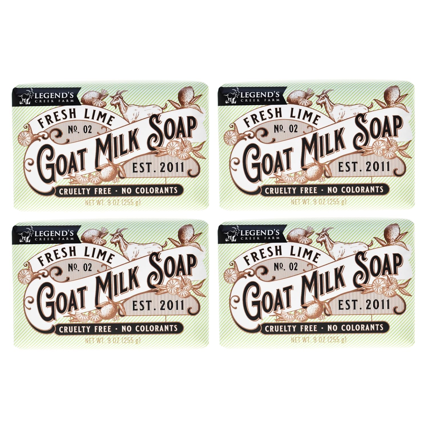 Goat Milk Soap Bar - Triple Milled Natural Moisturizing Cleanser