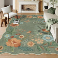 Lahome Floral 9x12 Area Rug - Soft, Washable Boho Accent Rug