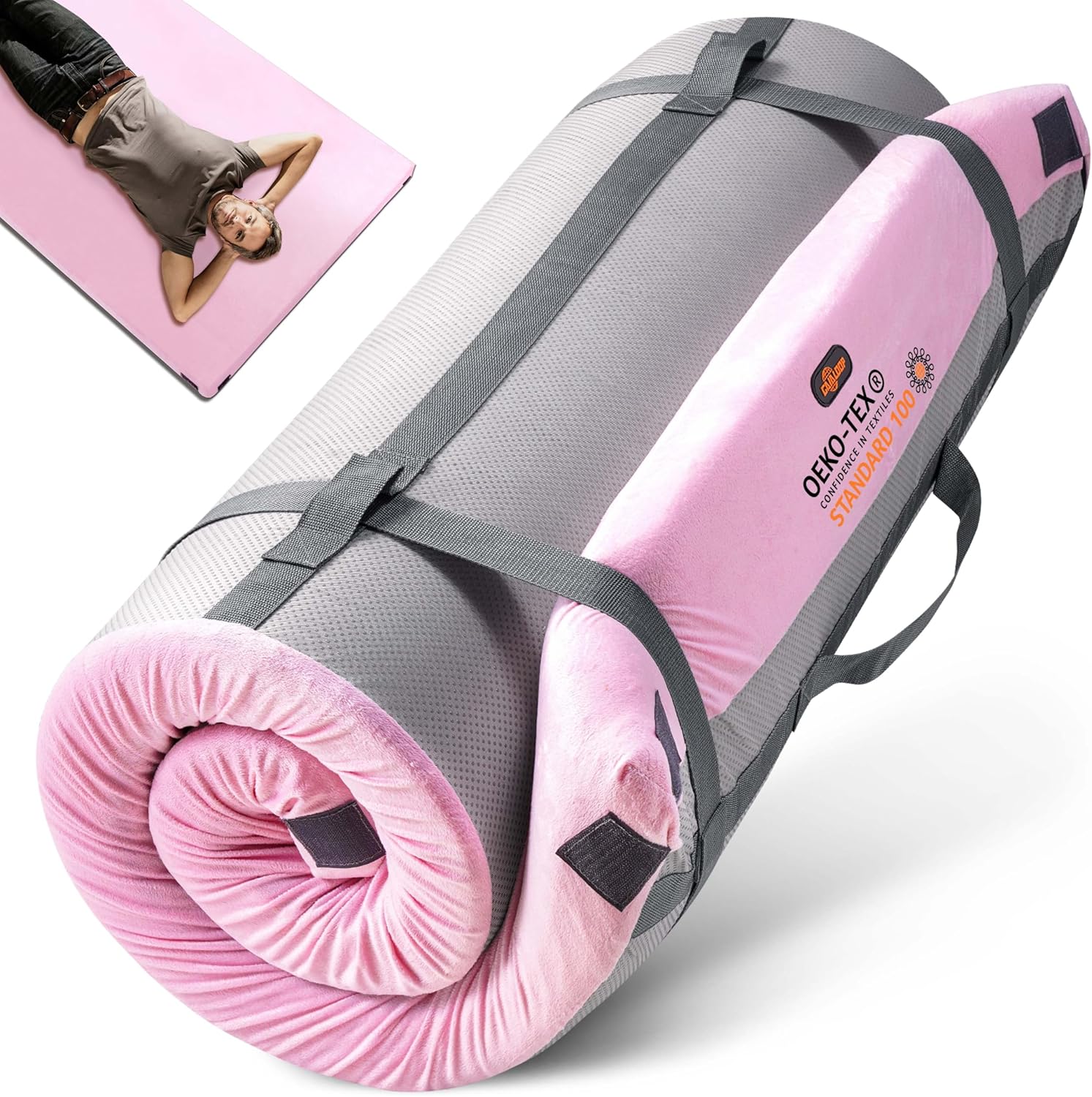 3 Inch Thick Memory Foam Camping Mattress for Glamping Comfort