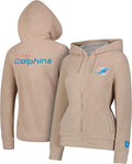 Ultra Game Women's NFL Super Soft Sherpa Full Zip Hoodie (Style KJ1M)