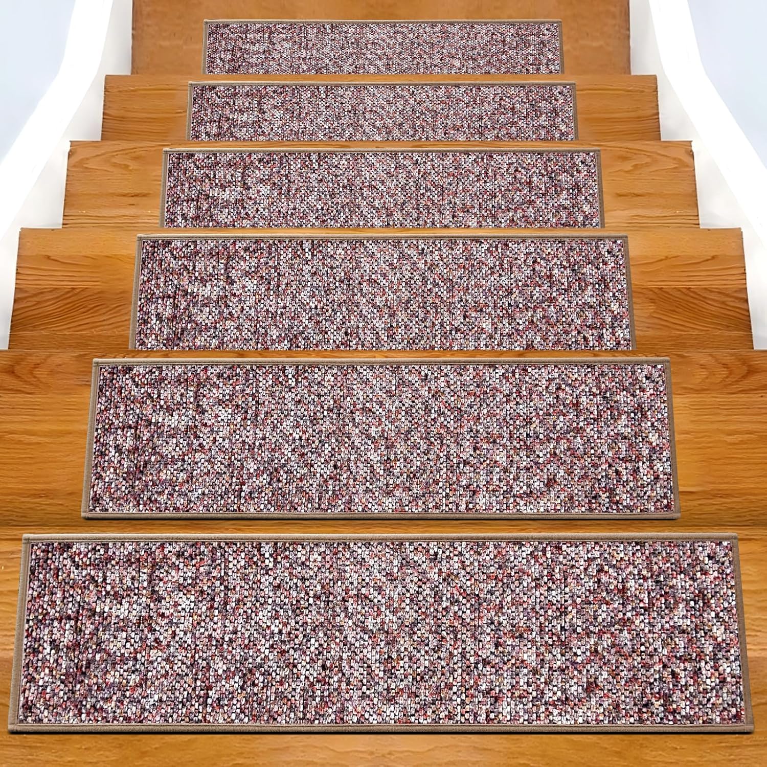 Non-Slip Carpet Stair Treads for Safety and Comfort Indoors