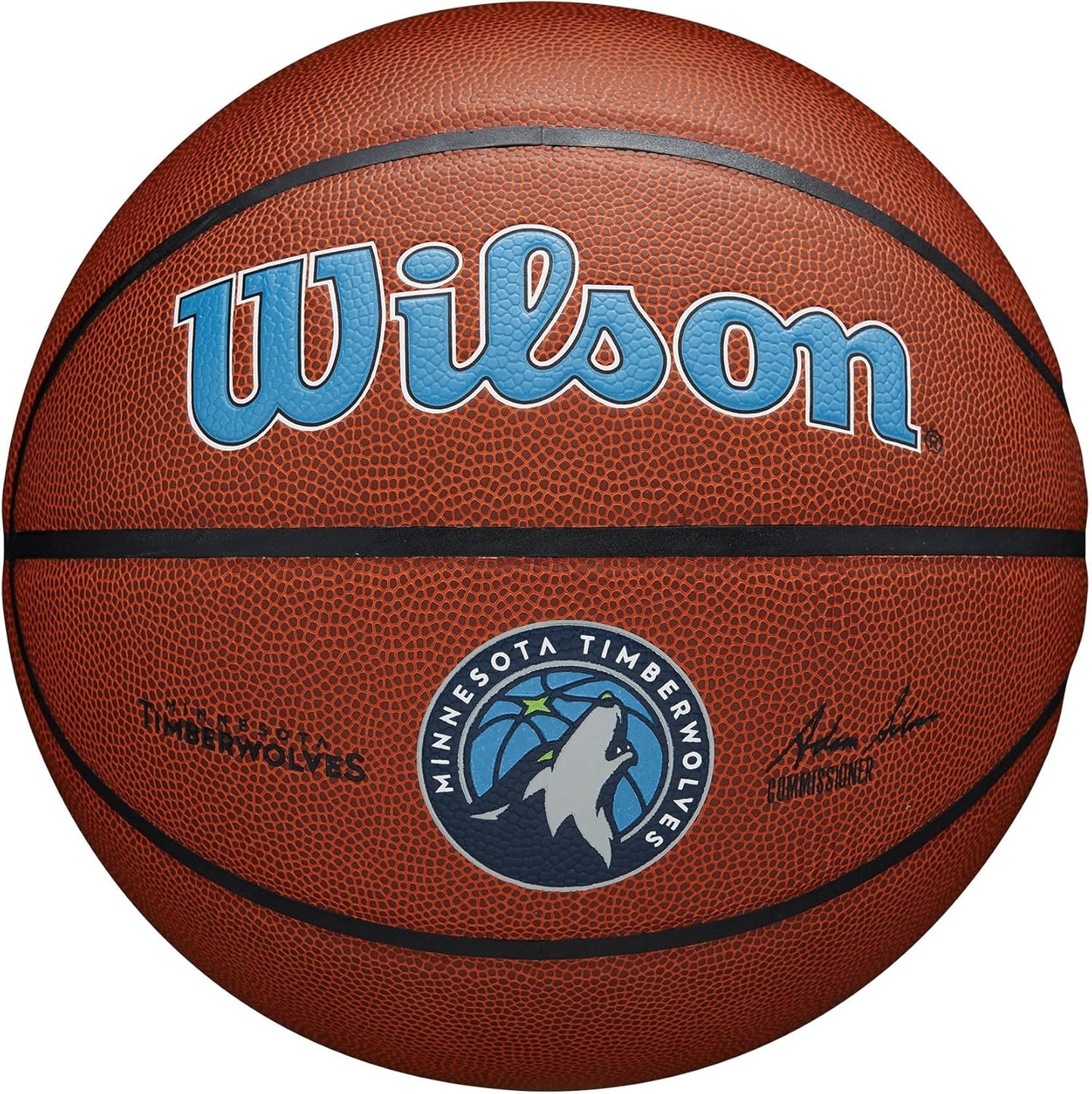 Wilson NBA Team Alliance Basketball - Size 7 for Timberwolves