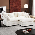 77 in L Shaped Modern Sofa Modular Sectional Cloud Couch - Versatile