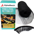 AlpineReach Koi Pond Netting Kit 15 x 20 ft - Heavy Duty Protection