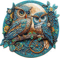 Wooden Puzzles for Adults Embossed Owl Puzzle - 285 Pieces