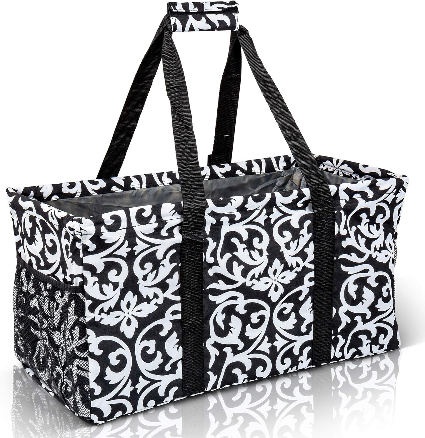 Extra Large Utility Tote Bag for Beach, Pool, and Storage