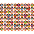 Java Factory Coffee Pods Assorted Variety Pack 80 Count - Convenient