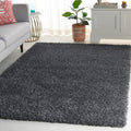 SAFAVIEH California Shag Area Rug - Plush Dark Grey Design