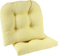 Klear Vu Gripper Dining Chair Cushions for Enhanced Comfort