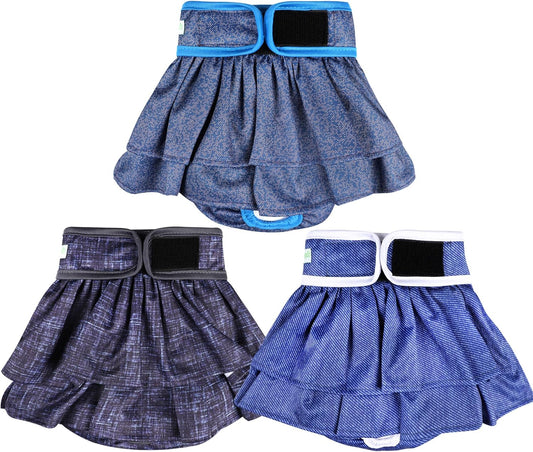 Wegreeco Dog Diapers for Female Dogs - Highly Absorbent & Washable