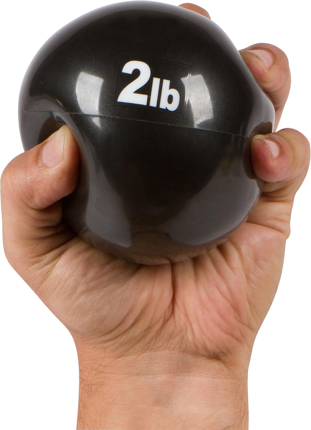 Set of 2 Toning Exercise Balls for Weighted Workouts