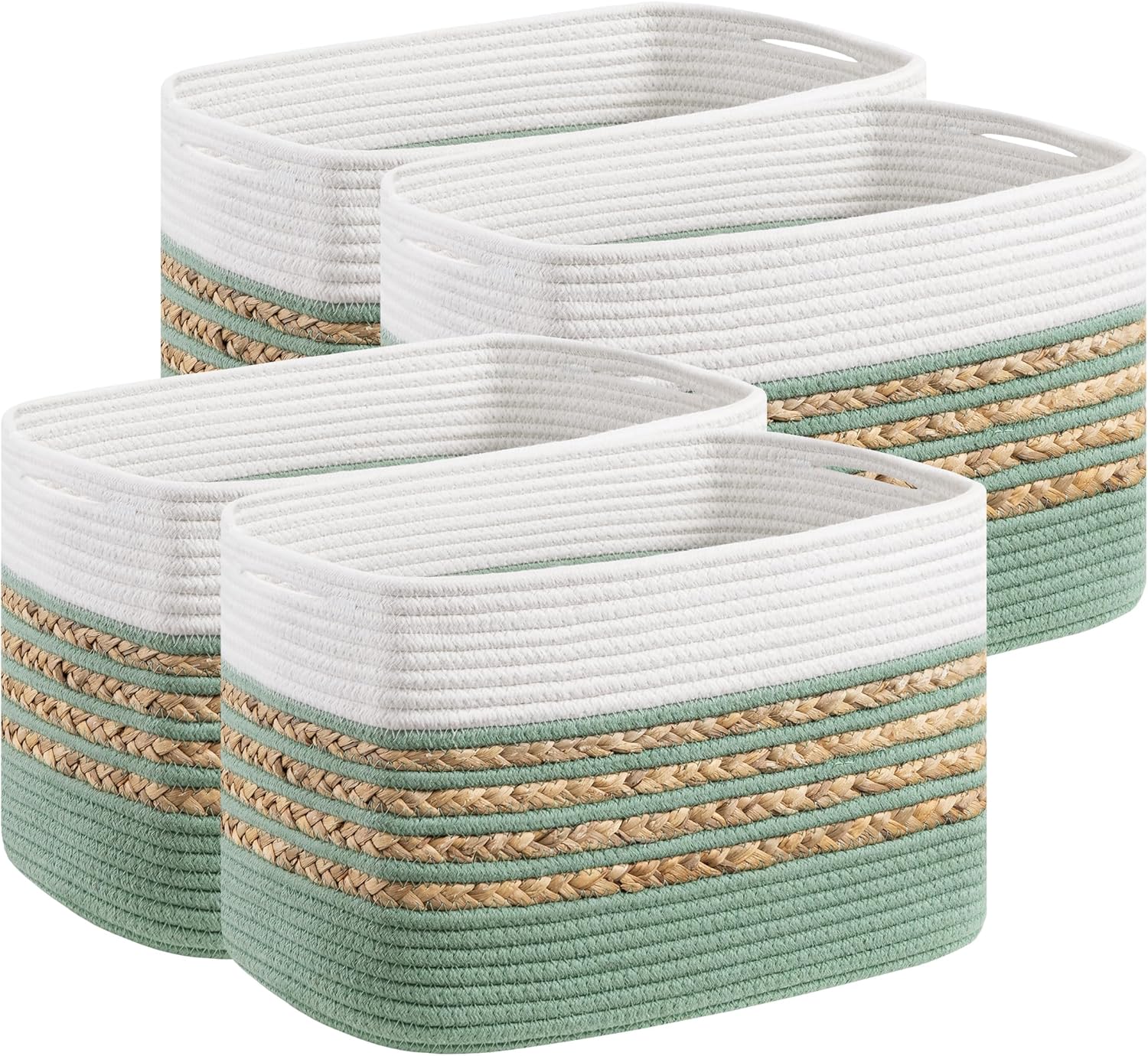 Organize Your Space with UBBCARE Woven Storage Baskets 14ft'L