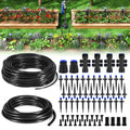 HIRALIY 210FT Drip Irrigation Kit for Plants - Quick Connector System