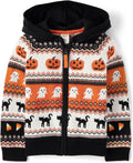 Gymboree Boys and Toddler Long Sleeve Zip Front Hooded Sweater - Cozy